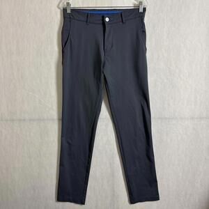 Twillory Men's Size 30x32 Trim Fit Gray Polyester Performance Chino Pants